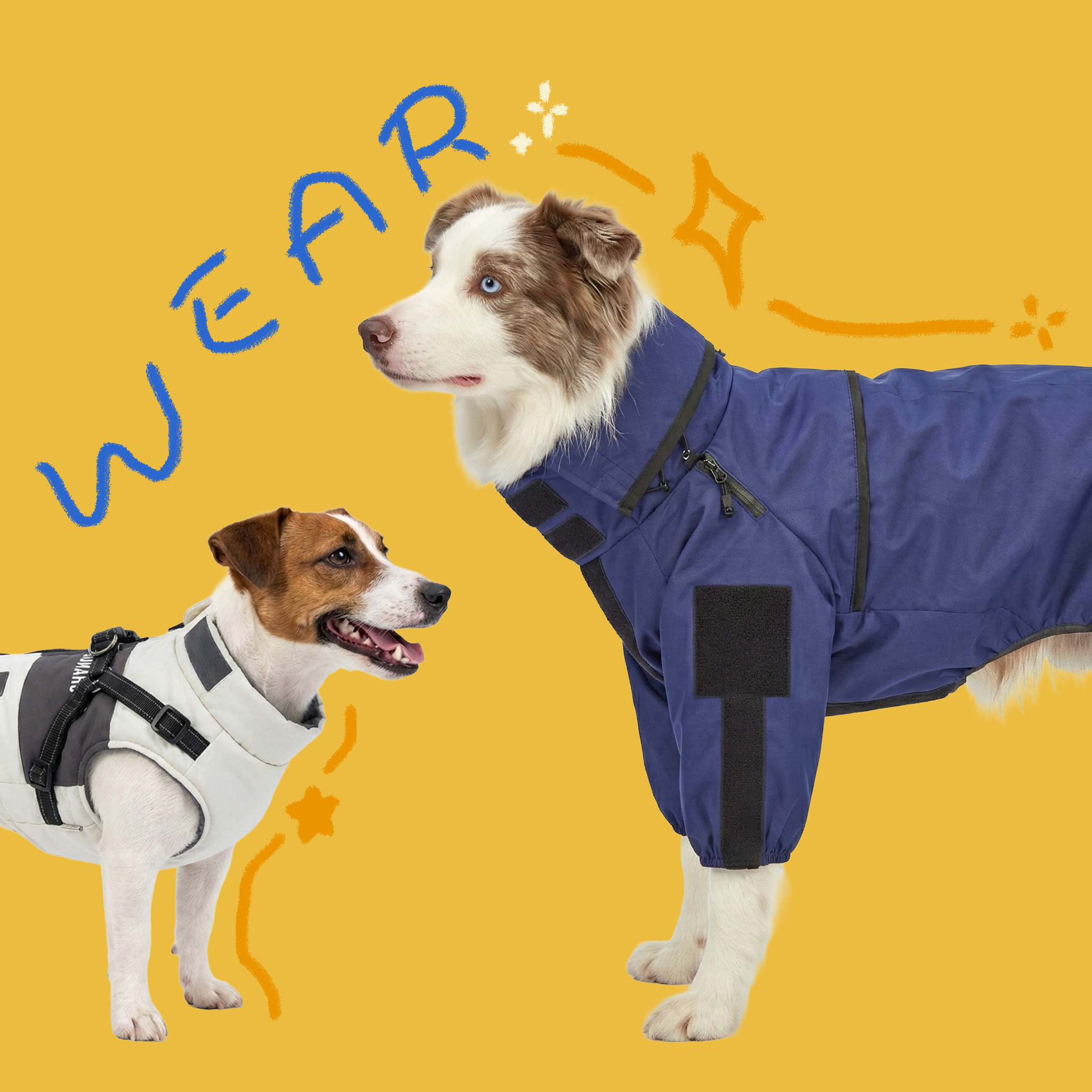 Dog wearing/clothing collection