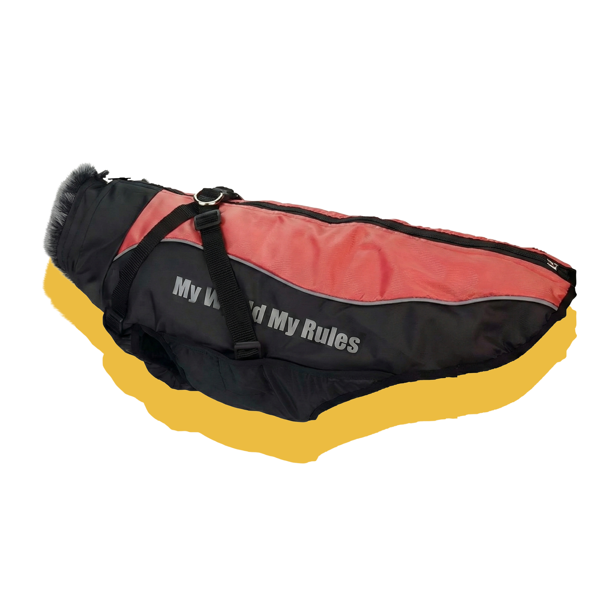 Alpine Water-Resistant Dog Jacket Reflective Blue