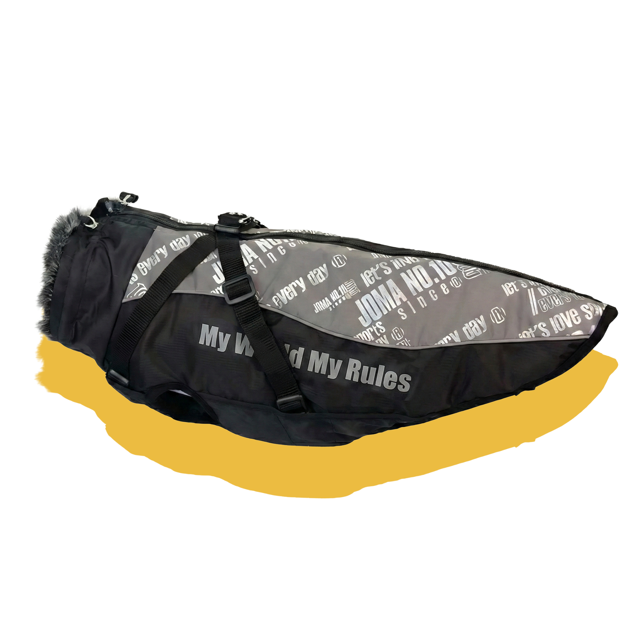 Alpine Water-Resistant Dog Jacket Reflective Blue