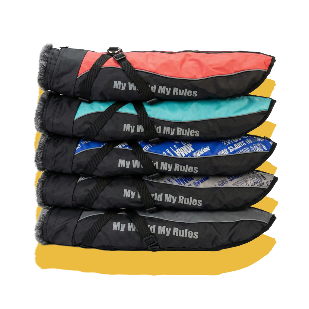 Alpine Water-Resistant Dog Jacket Grey