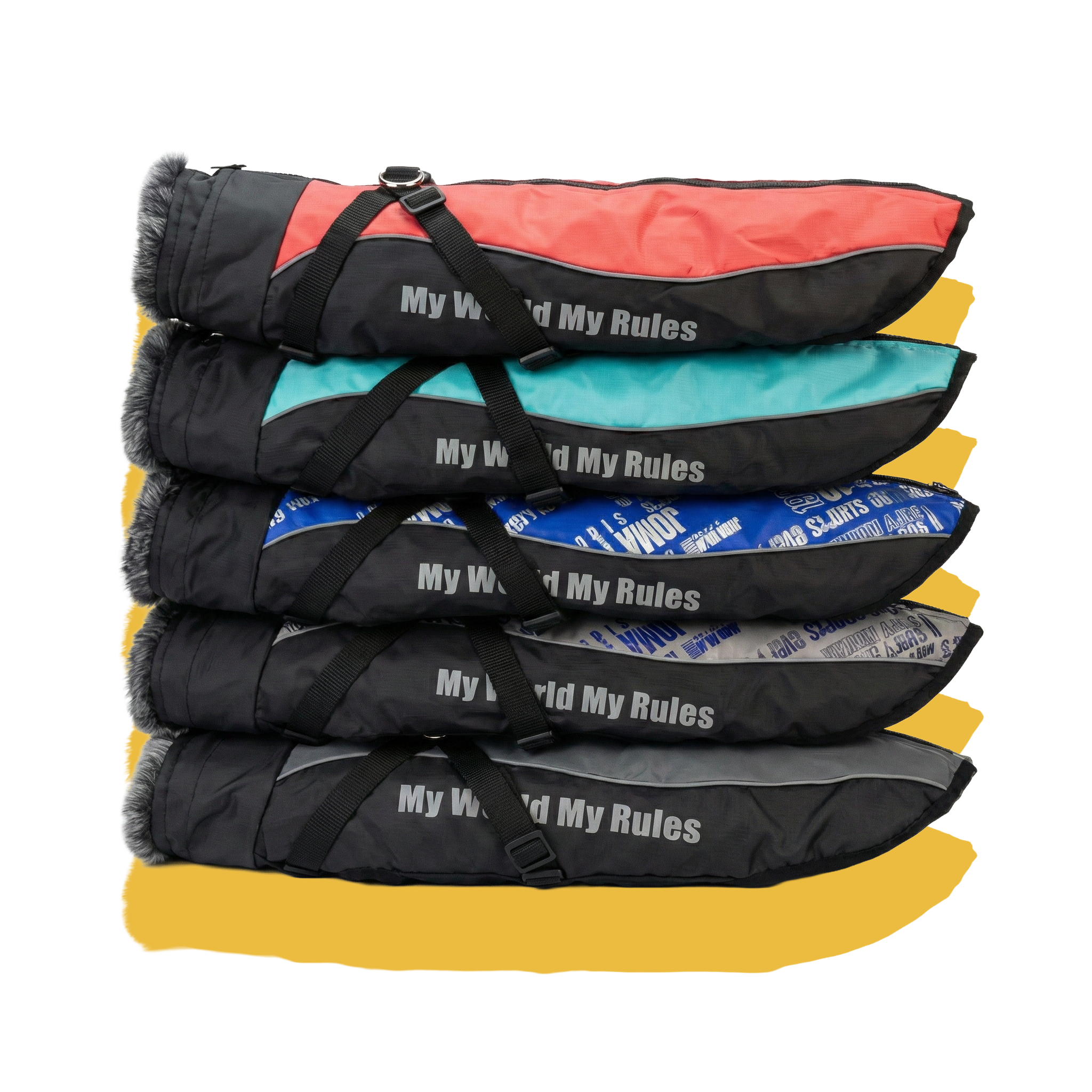 Alpine Water-Resistant Dog Jacket Grey