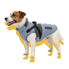 Urban Explorer Windproof Dog Puffer Vest Steel Blue