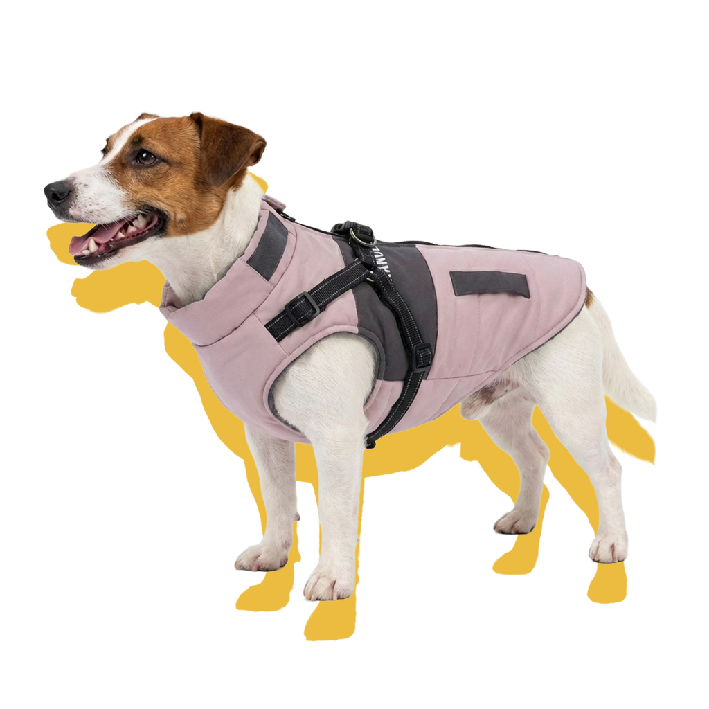 Urban Explorer Windproof Dog Puffer Vest Steel Blue