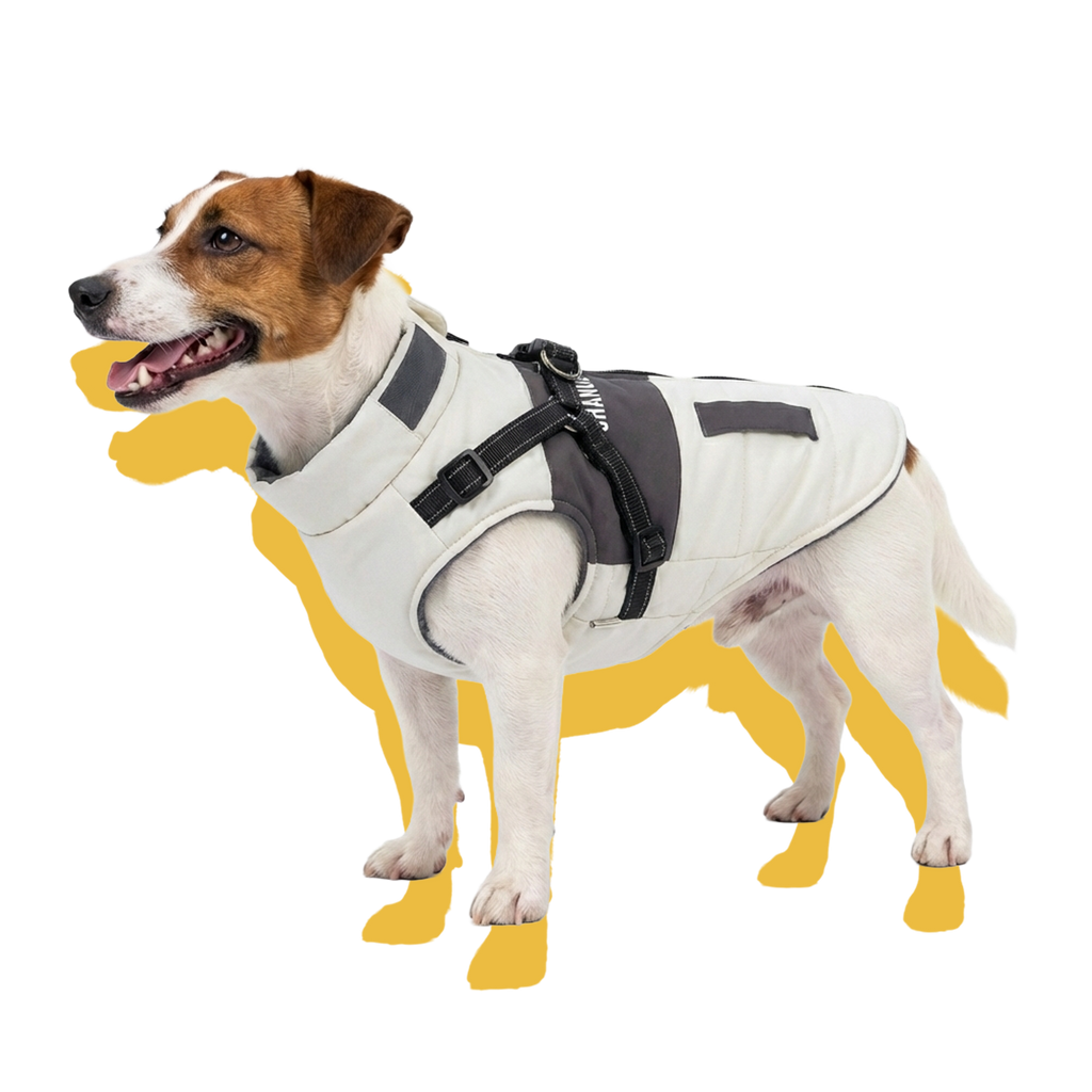 Urban Explorer Windproof Dog Puffer Vest Steel Blue