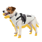 Urban Explorer Windproof Dog Puffer Vest Steel Blue