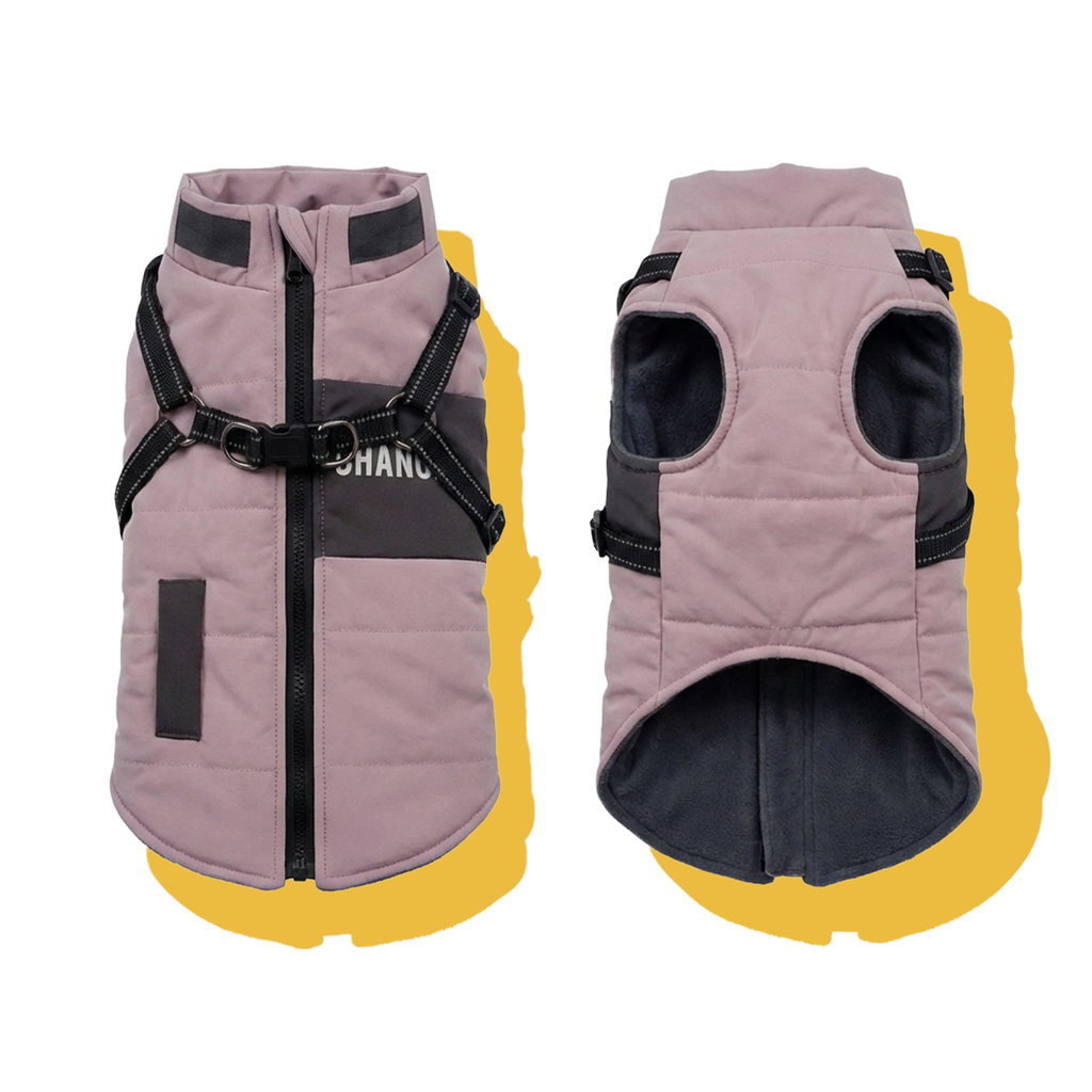 Urban Explorer Windproof Dog Puffer Vest Steel Blue