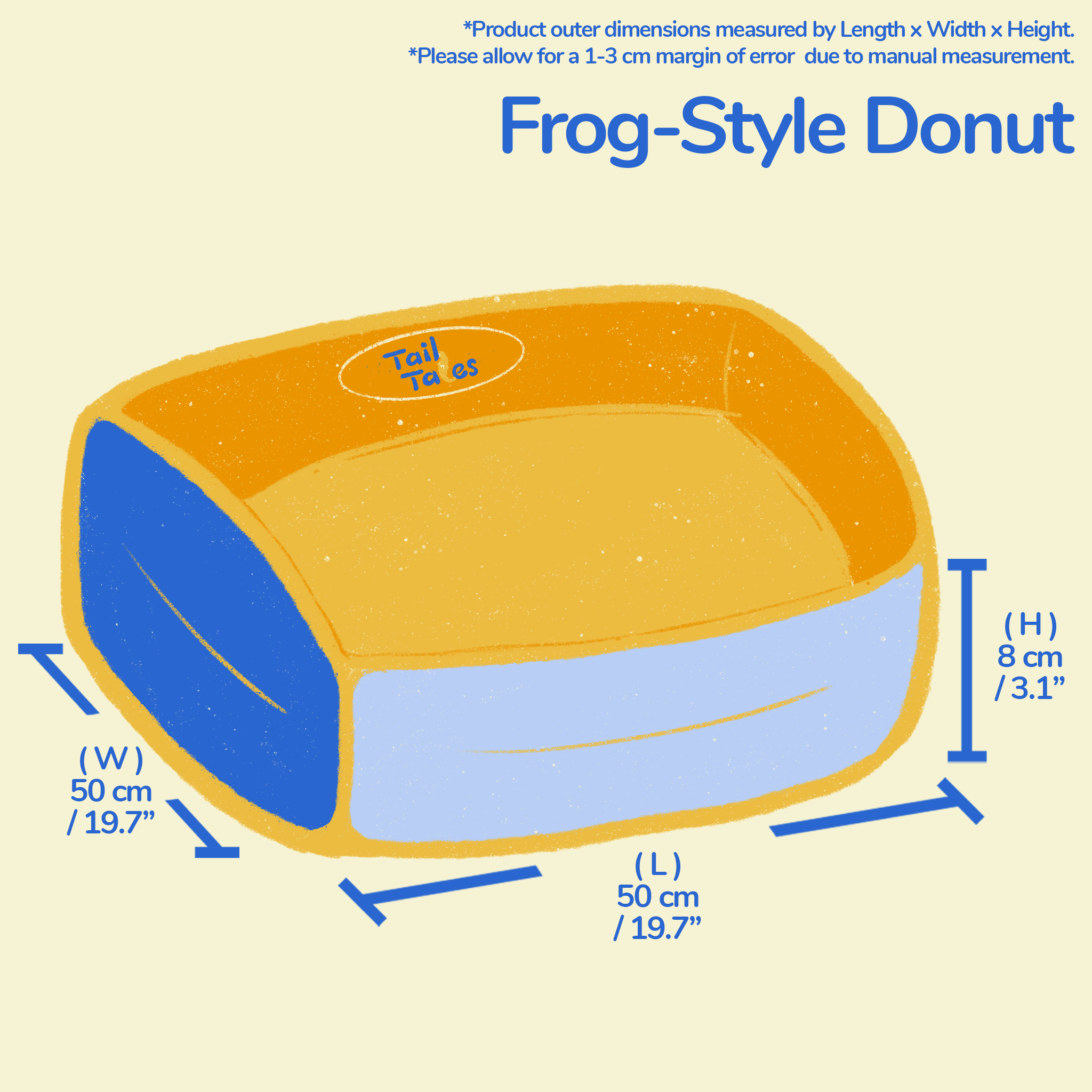 Frog-Style Warm Dog/Cat Bed - Half Shed