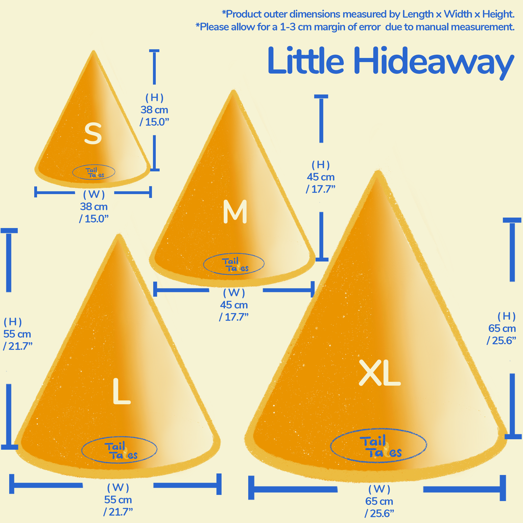 Little Hideaway Calming Dog/Cat Bed Brown