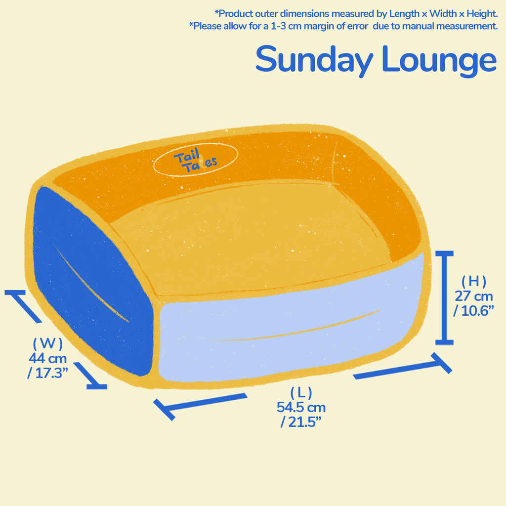 Sunday Lounge Fluffy Dog/Cat Sofa Brown